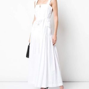 Rachel Comey Chancery White Cotton Sundress - Sz 4